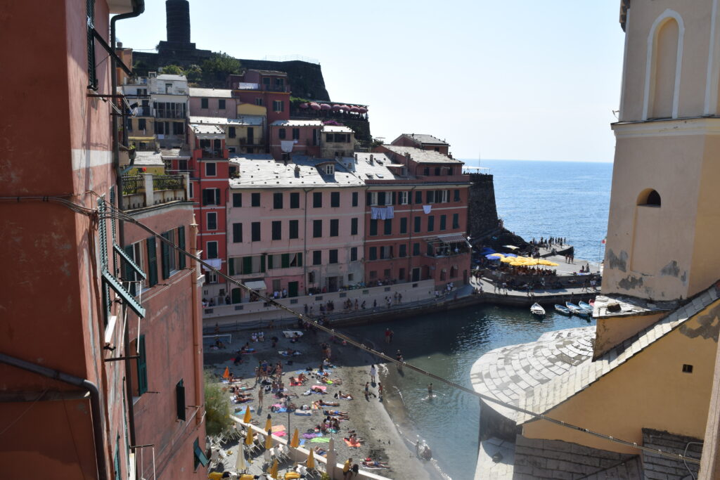 Monterosso al Mare, Italy. Photo of coastal Italy. 